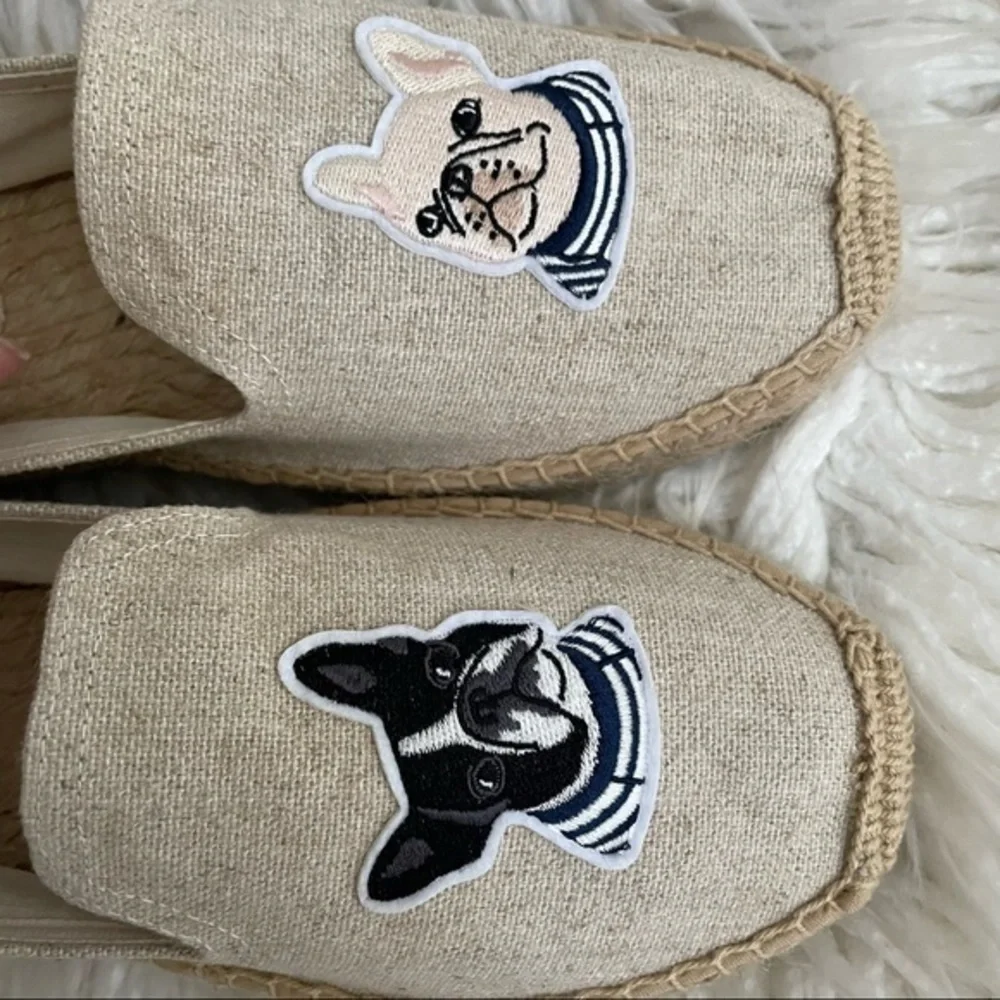 Soludos Frenchie canvas espadrille flats ladies‎ size 11